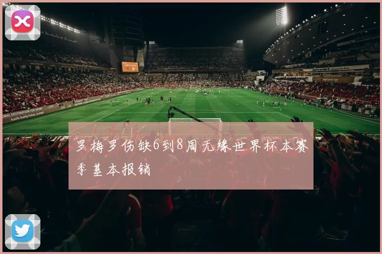 罗梅罗伤缺6到8周无缘世界杯本赛季基本报销